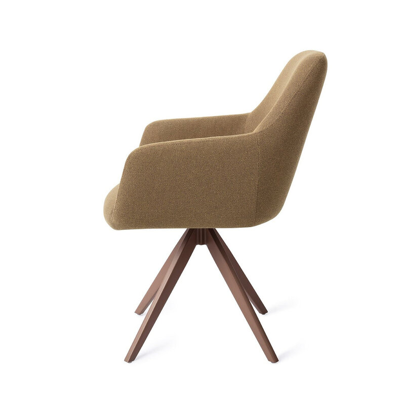 Jesper Home Hiroo Willow Eetkamerstoel - Turn Brown