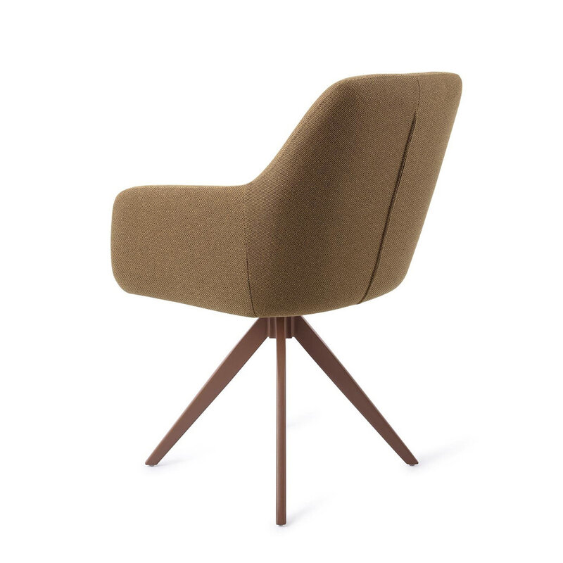 Jesper Home Hiroo Willow Eetkamerstoel - Turn Brown