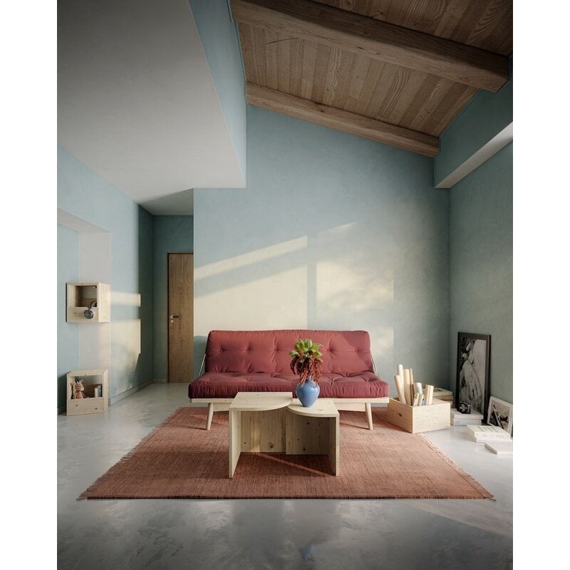 Karup Design-collectie COMBINE SIDE TABLES SET CLEAR LACQUERED