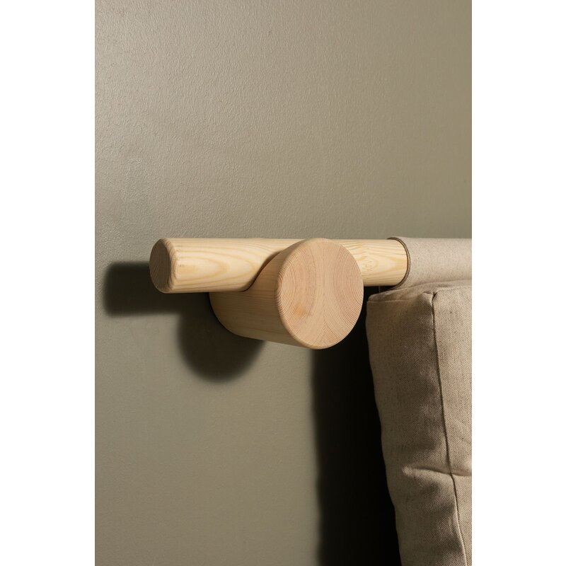 Karup Design-collectie HOOKED RAW 135 x 200 W. BRAVO MATTRESS FUDGE BROWN