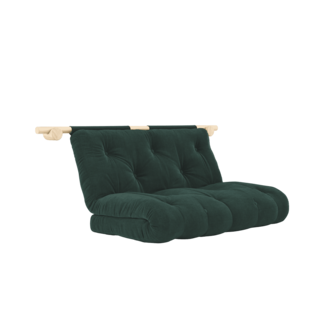 Karup Design HOOKED RAW 135 x 200 W. BRAVO MATTRESS SEAWEED