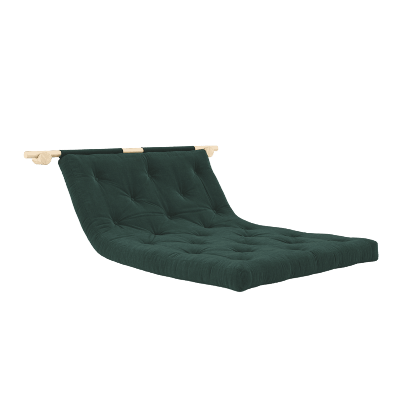 Karup Design-collectie HOOKED RAW 135 x 200 W. BRAVO MATTRESS SEAWEED