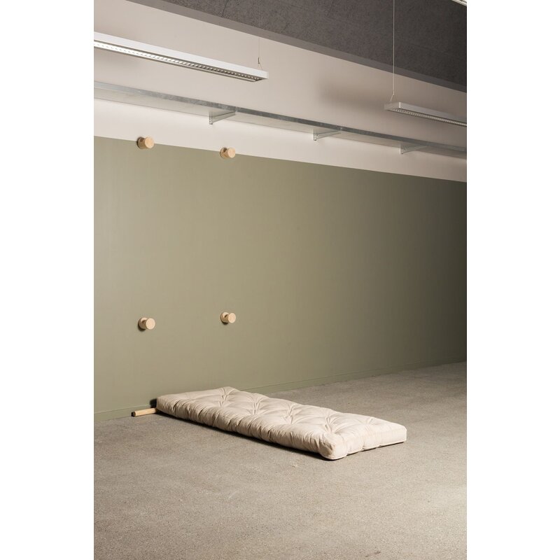 Karup Design-collectie HOOKED RAW 75 x 200 W. BRAVO MATTRESS SEAWEED