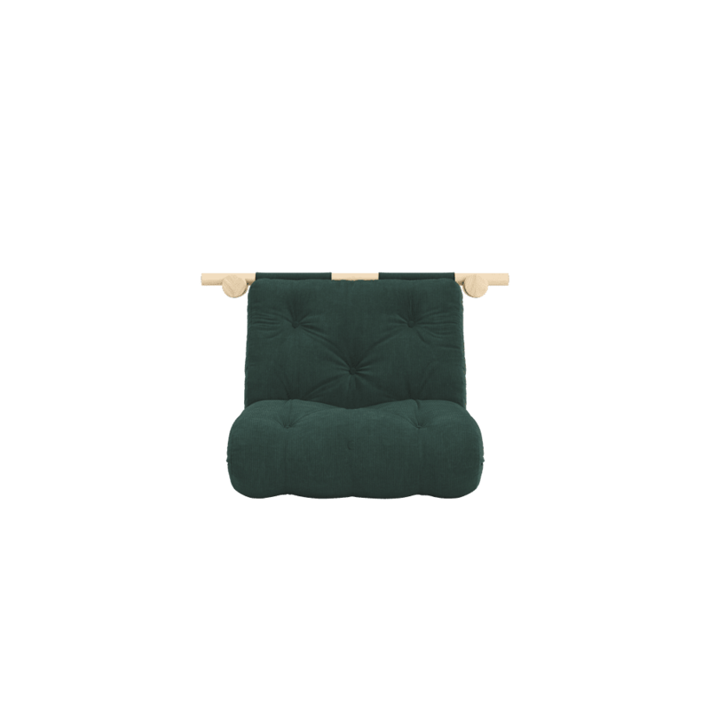 Karup Design-collectie HOOKED RAW 75 x 200 W. BRAVO MATTRESS SEAWEED