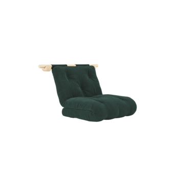 Karup Design HOOKED RAW 75 x 200 W. BRAVO MATTRESS SEAWEED