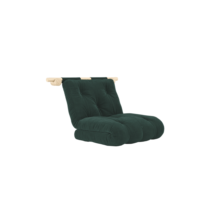 Karup Design-collectie HOOKED RAW 75 x 200 W. BRAVO MATTRESS SEAWEED