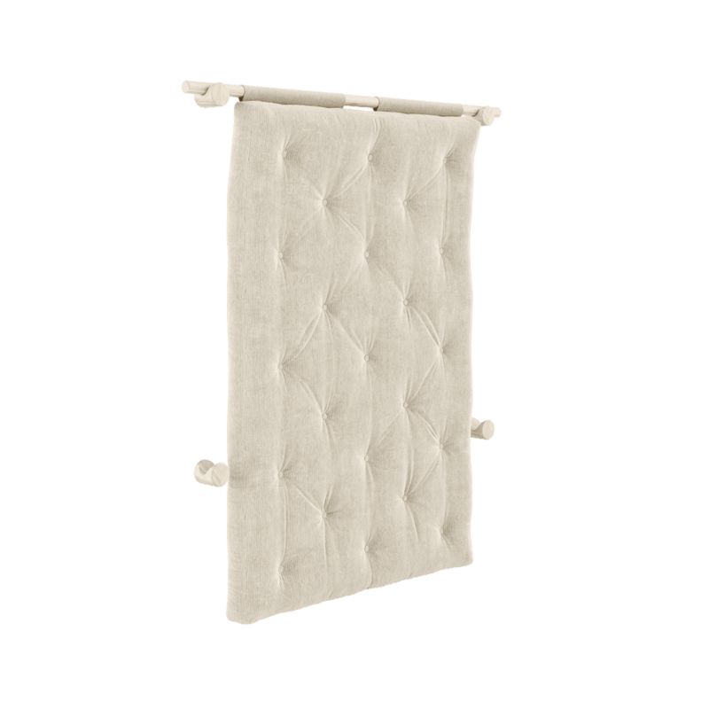 Karup Design-collectie HOOKED RAW 135 X 200 W. BRAVO MATTRESS IVORY