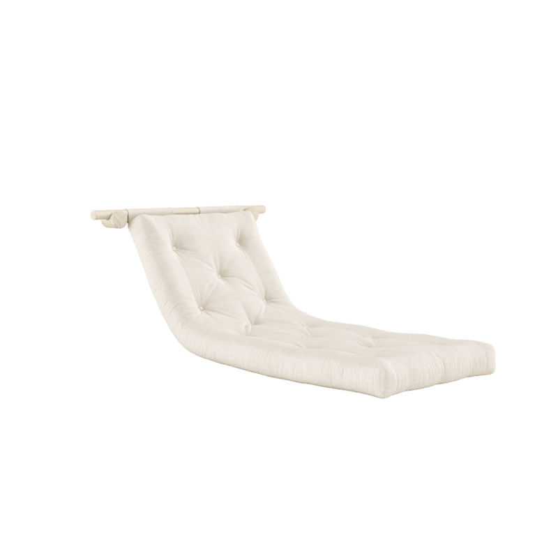 Karup Design-collectie HOOKED RAW 75 x 200 W. BRAVO MATTRESS LINEN