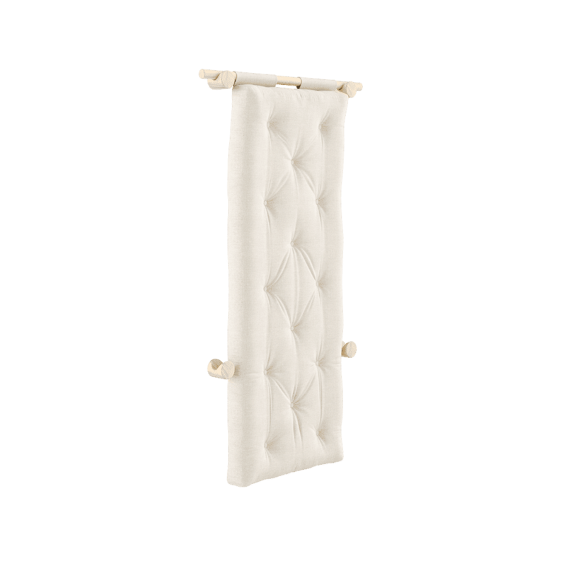 Karup Design-collectie HOOKED RAW 75 x 200 W. BRAVO MATTRESS LINEN