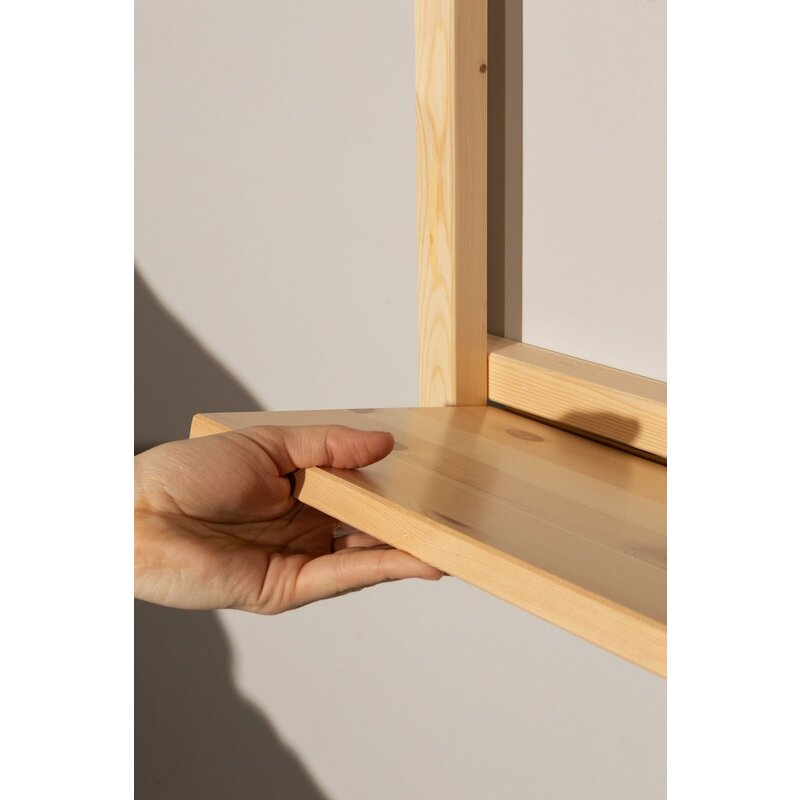 Karup Design-collectie GROOVE wandplank groot raw