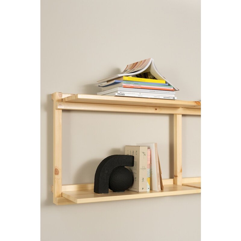 Karup Design-collectie GROOVE wandplank breed raw