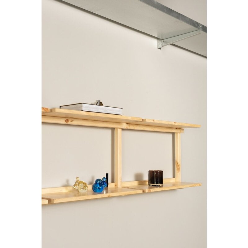 Karup Design-collectie GROOVE wandplank breed raw