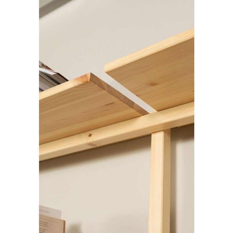 Karup Design-collectie GROOVE wandplank breed raw