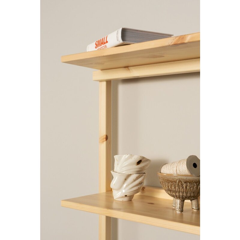 Karup Design-collectie GROOVE SHELVING NARROW RAW