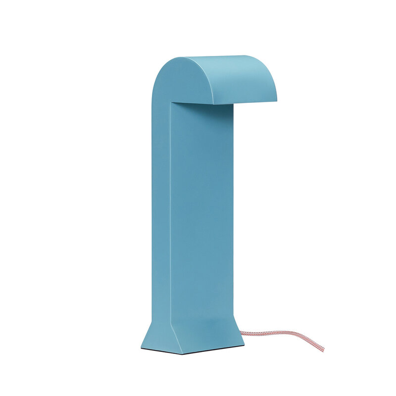 Hübsch-collectie Soothe Tafellamp Turquoise