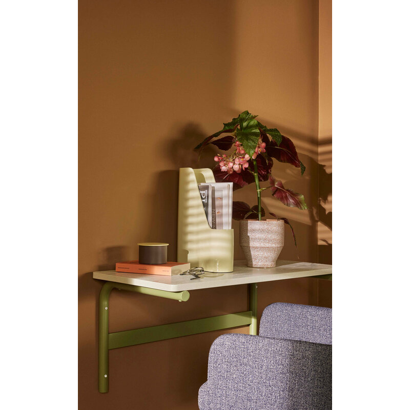 Hübsch-collectie Koi Bureau Groen/Grijs