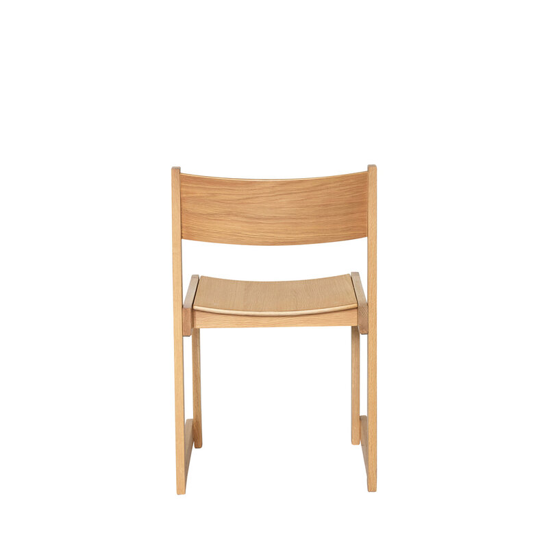 Hübsch-collectie Forma eetkamerstoel naturel