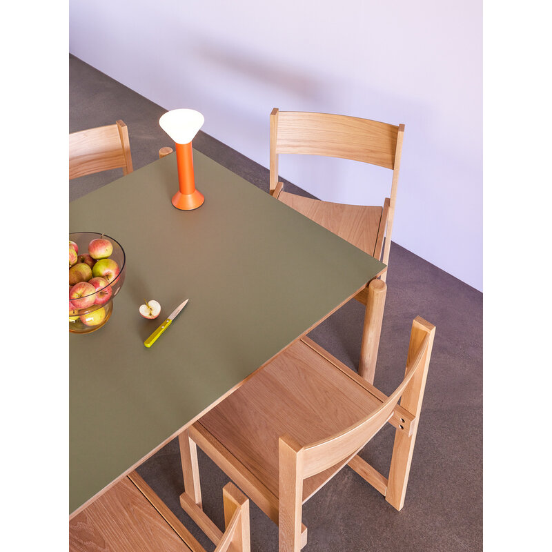 Hübsch-collectie Forma eetkamerstoel naturel