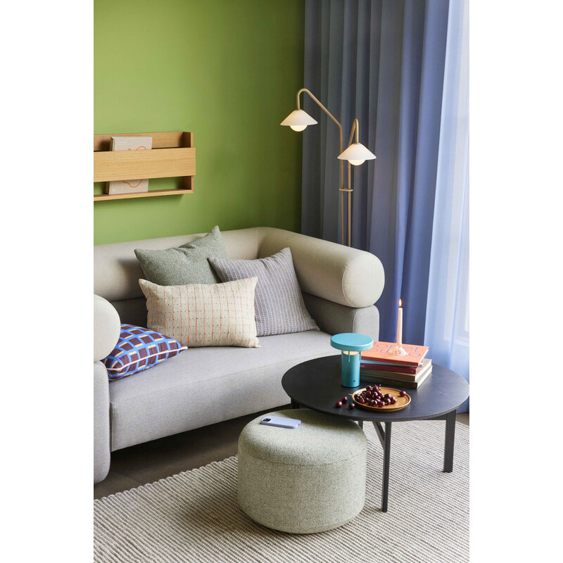 Hübsch-collectie Marshmellow Pouffe Small Light green