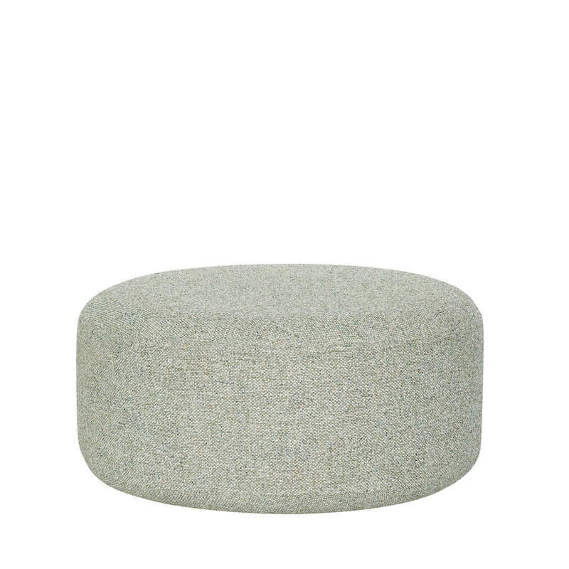 Hübsch-collectie Marshmellow Pouffe Large Light green