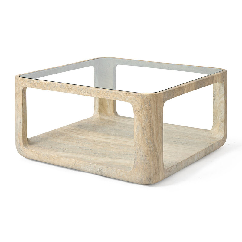 Jesper Home Yobeko salontafel Travertine Texture