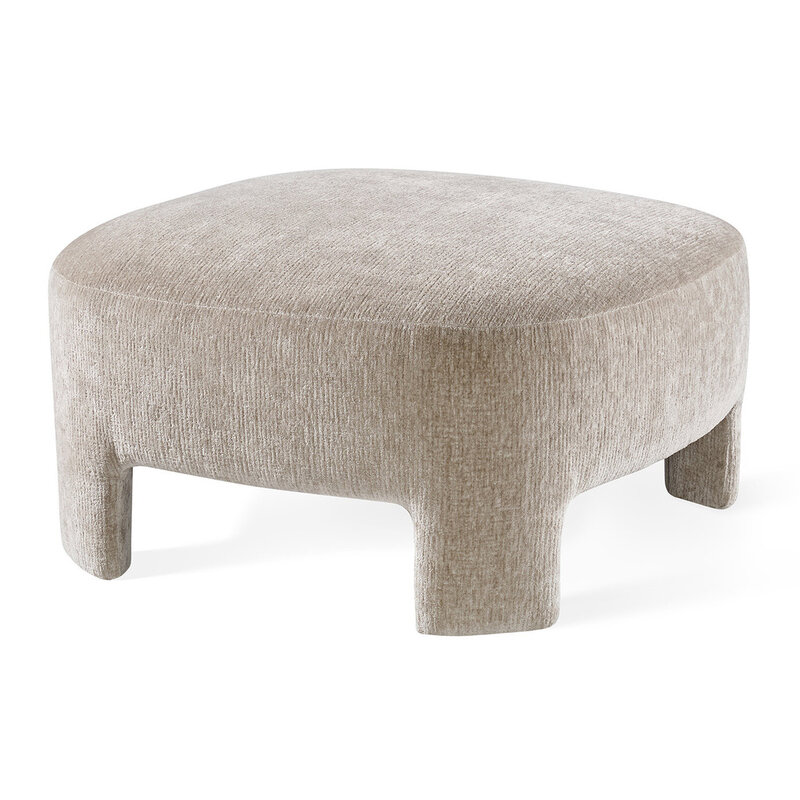 Jesper Home Launo Ottoman - Limestone