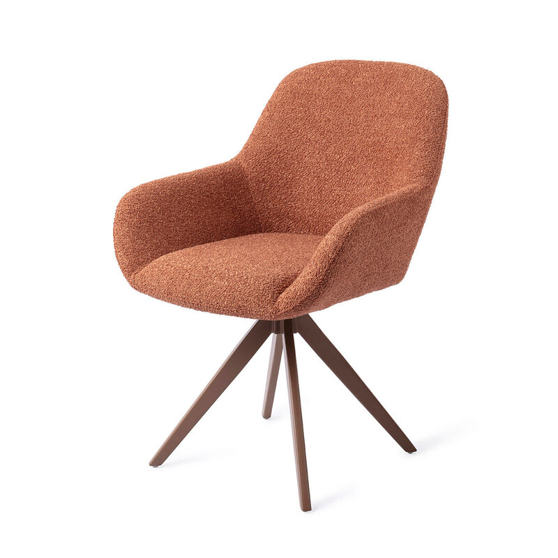 Jesper Home Kushi Amber Autumn Eetkamerstoel - Turn Brown