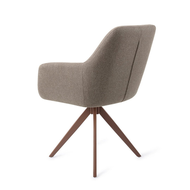 Jesper Home Hiroo Foggy Fusion Eetkamerstoel - Turn Brown