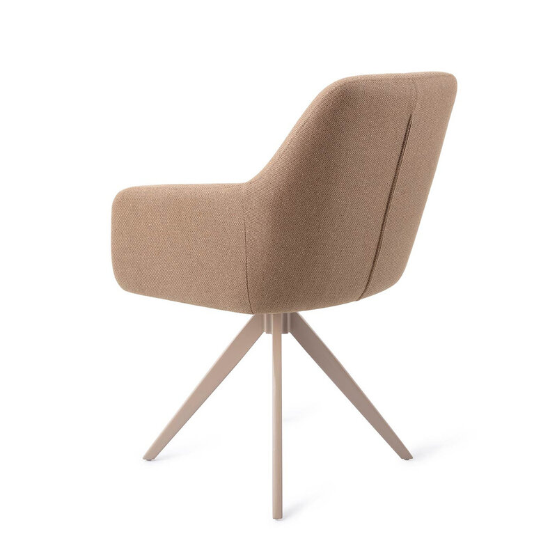 Jesper Home Hiroo Whisper Wheat Eetkamerstoel - Turn Beige