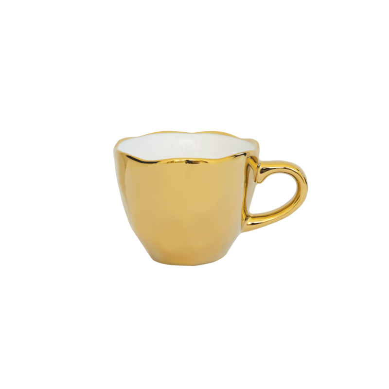 Urban Nature Culture-collectie Good Morning Kopje Espresso Gold (set of 4)