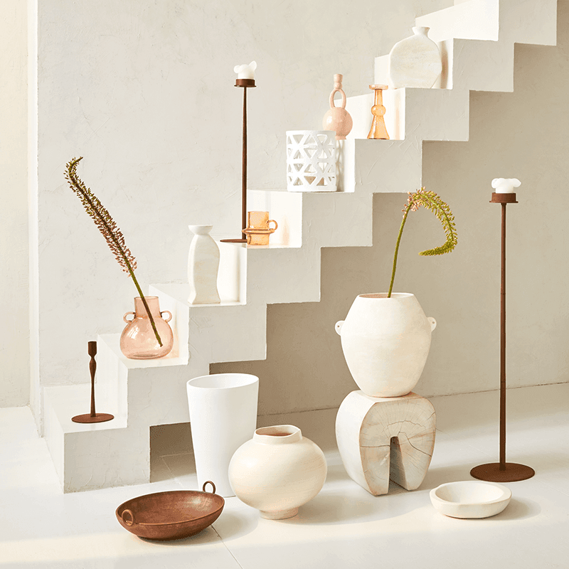 Urban Nature Culture-collectie Vaas Camila creme