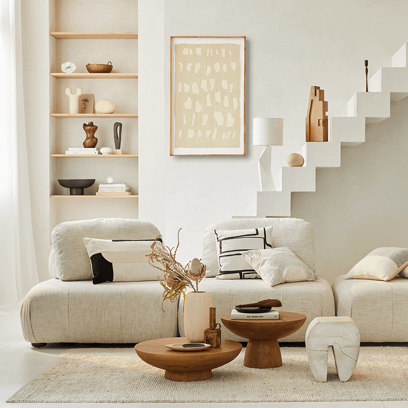 Urban Nature Culture-collectie Cushion Yoi black