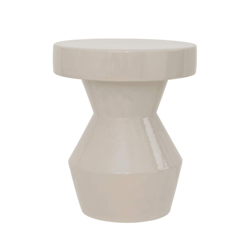 Urban Nature Culture-collectie Sidetable sculptural off white