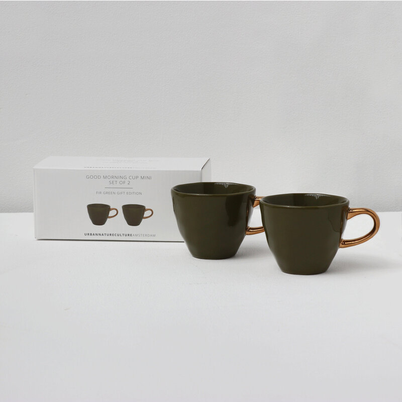 Urban Nature Culture-collectie Good Morning cup Coffee s/2 in gift pack