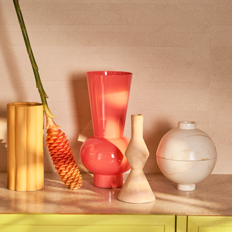 Urban Nature Culture-collectie Vaas Keiko Peach Pink