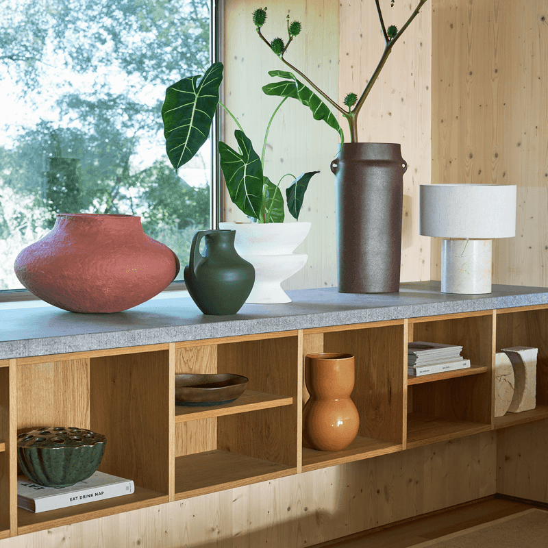 Urban Nature Culture-collectie Vaas Noan Adobe