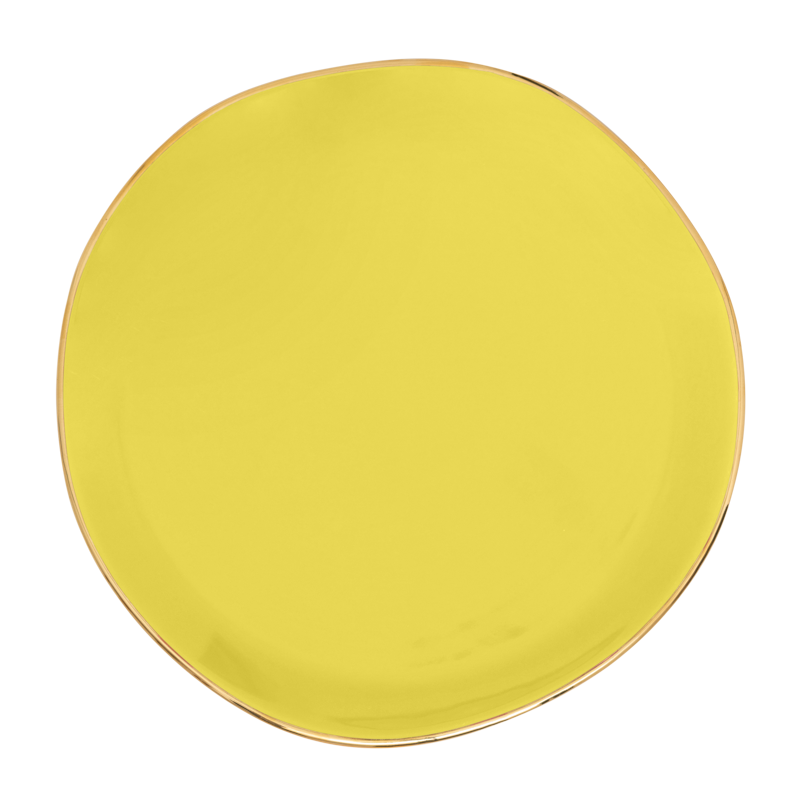 Urban Nature Culture-collectie Good Morning bord Limelight, dia 17 cm (set of 4)