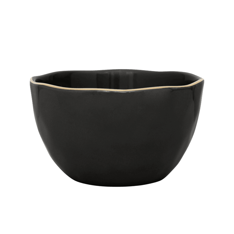 Urban Nature Culture-collectie Good Morning schaal dia 14 cm - Black (set of 4)