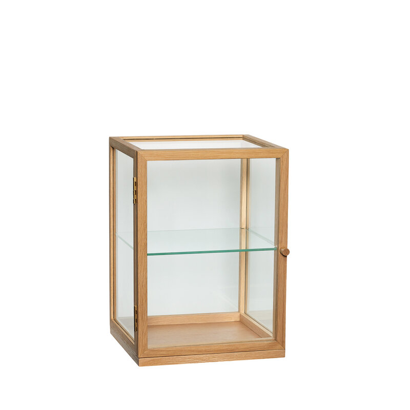 Hübsch-collectie Poetic Display Box Klein Naturel