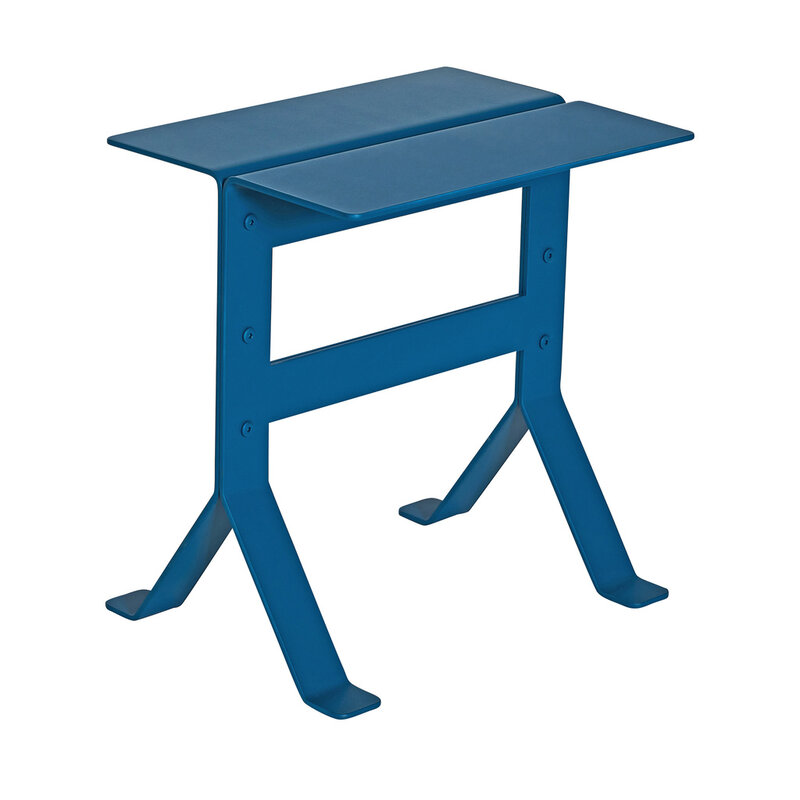 Hübsch-collectie Fold bijzettafel petrol