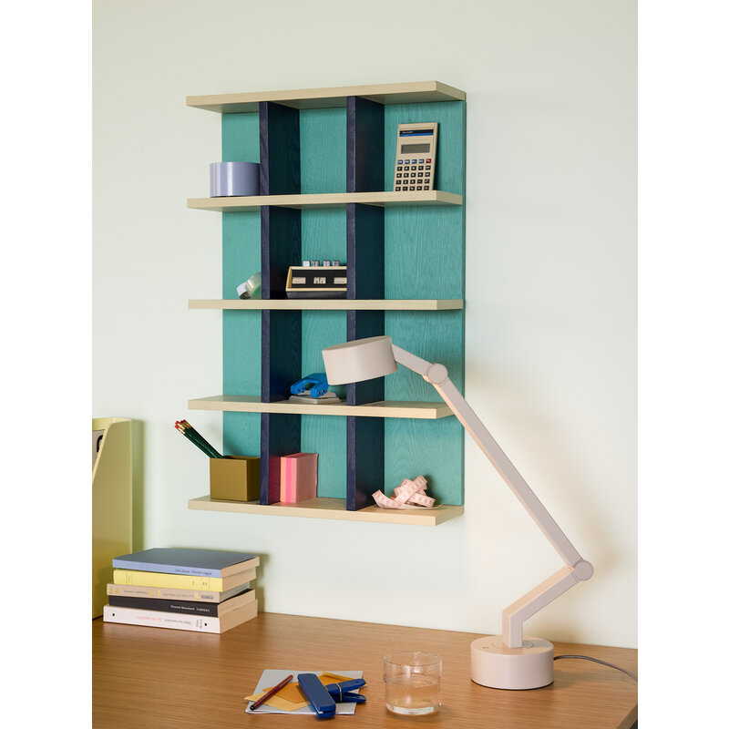 Hübsch-collectie Galaxy wandkast Turquoise/Blauw/Grijs