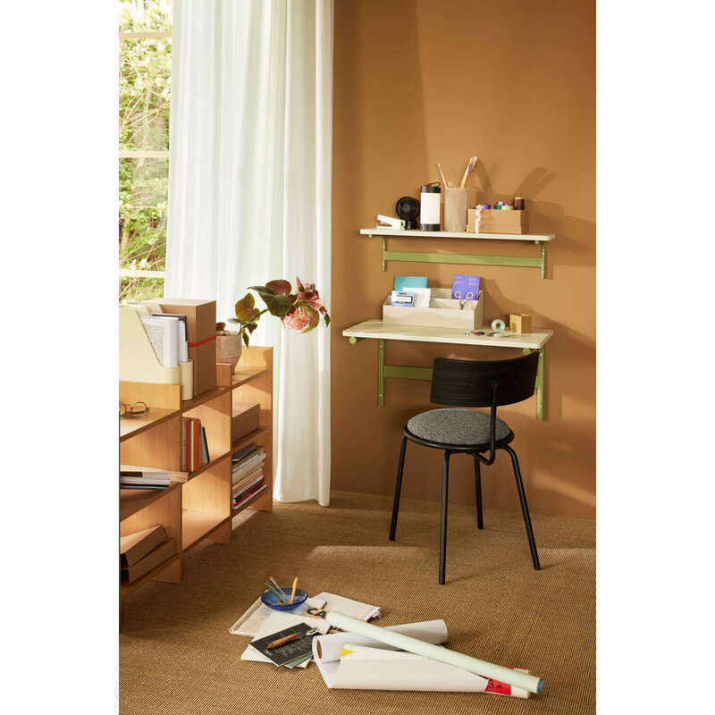 Hübsch-collectie Koi Shelf Green/Grey