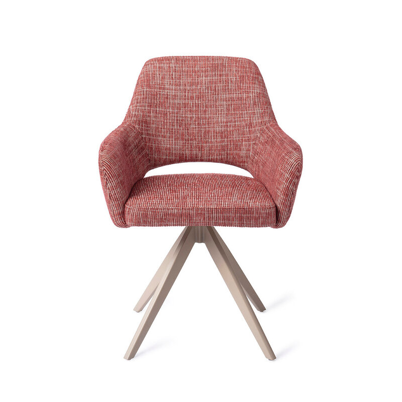 Jesper Home Yanai Berry Bars Eetkamerstoel - Turn Beige