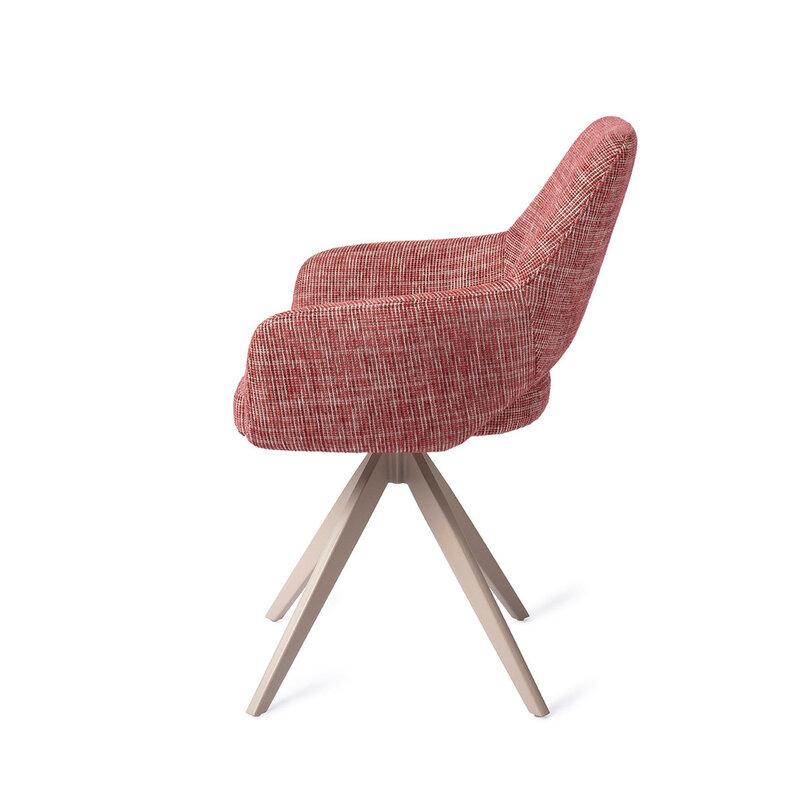 Jesper Home Yanai Berry Bars Eetkamerstoel - Turn Beige