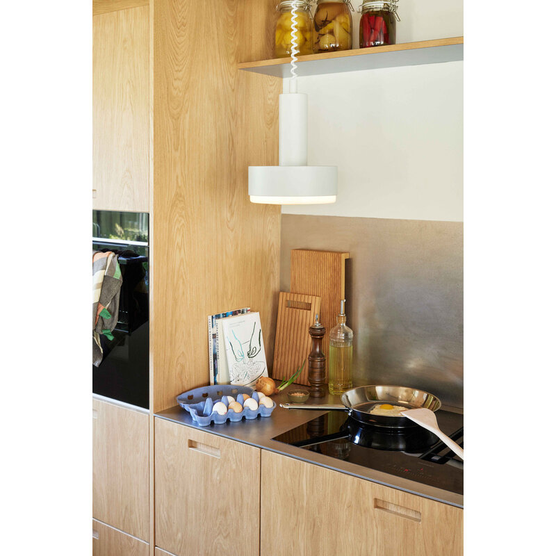 Hübsch-collectie Quip Hanglamp Lichtgrijs