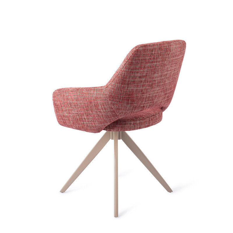 Jesper Home Yanai Berry Bars Eetkamerstoel - Turn Beige