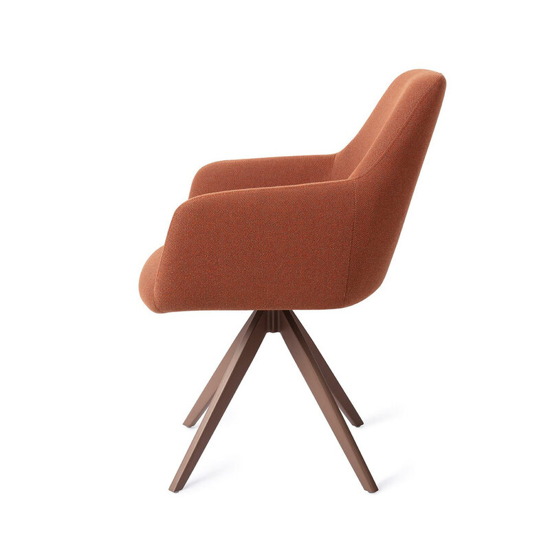 Jesper Home-collectie Hiroo Hearth Harmony Eetkamerstoel - Turn Brown