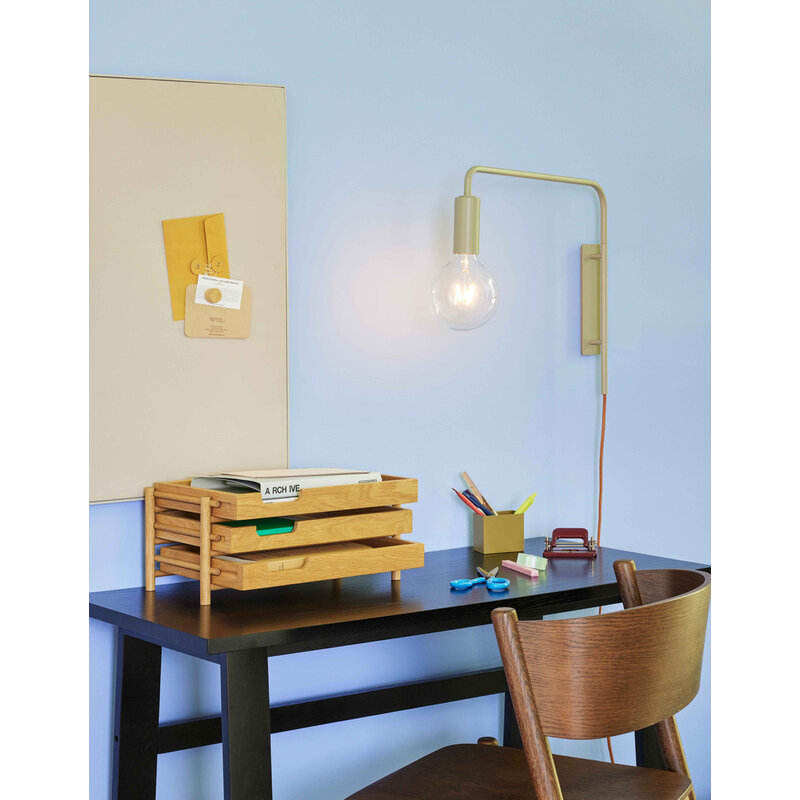 Hübsch-collectie Poke Desk Black