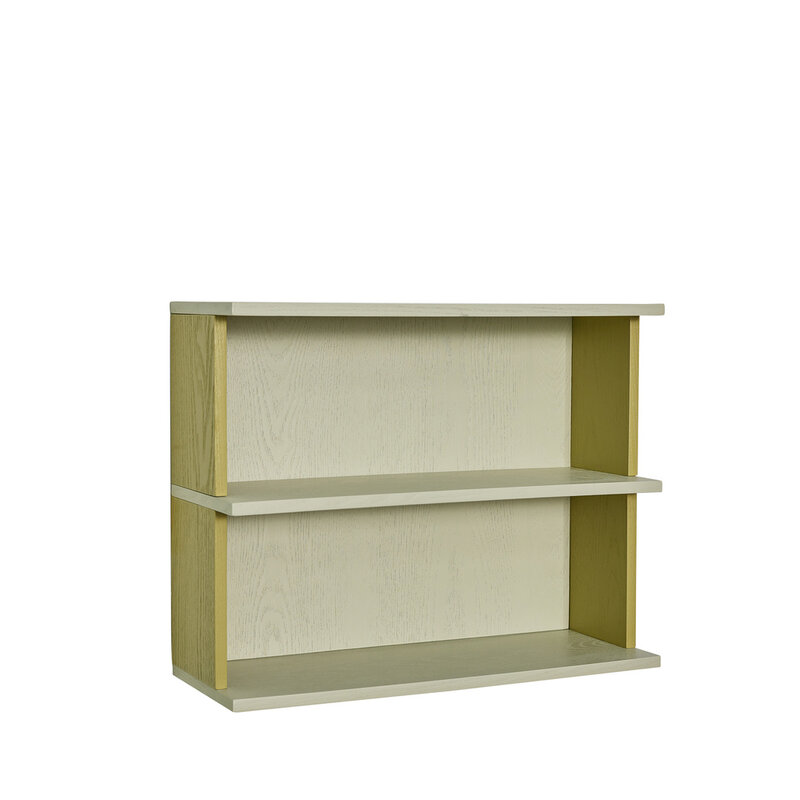 Hübsch-collectie Pep Shelf Yellow/Grey