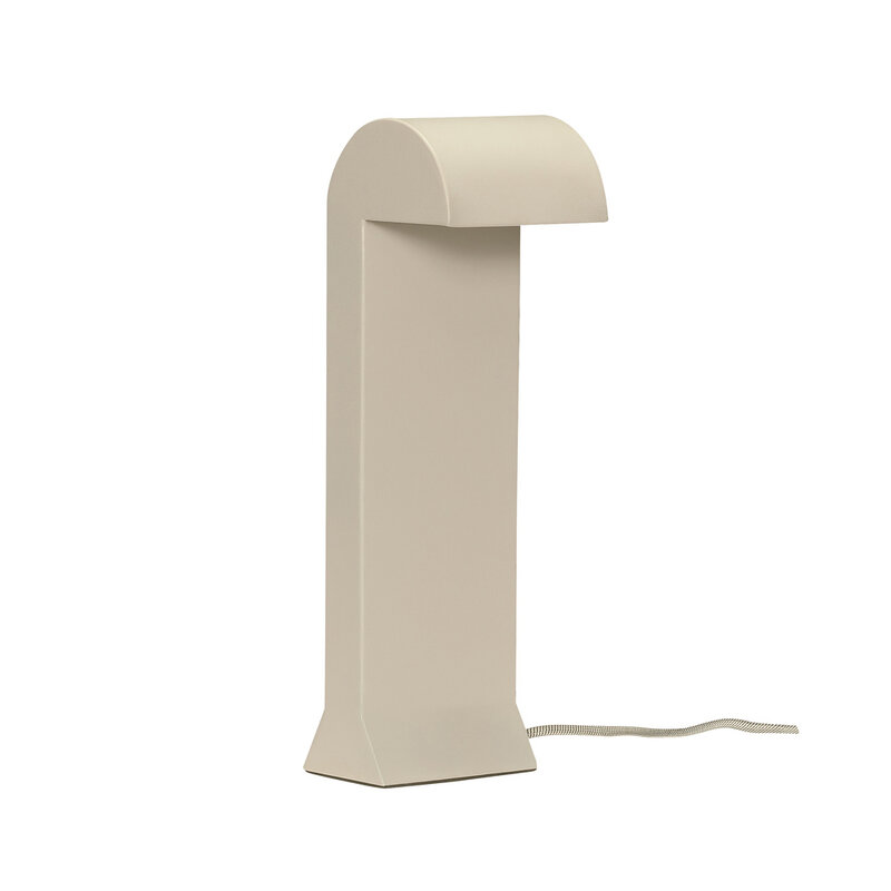 Hübsch-collectie Soothe Tafellamp Lichtgrijs